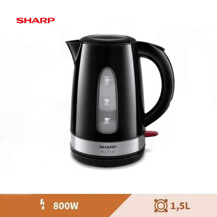 Sharp Kettle Listrik 1.5 Liter - EKJ156BK 